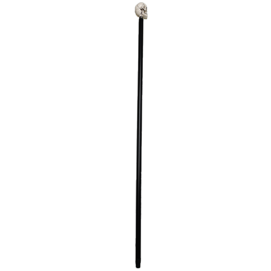 Imitation Ivory Skull Cane
