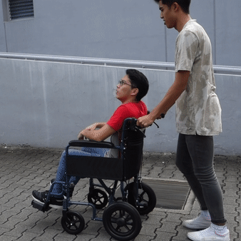 Lightweight Portable Wheelchair & Pushchair Rental