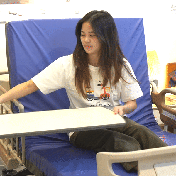 Overbed Table by Paramount Bed Japan