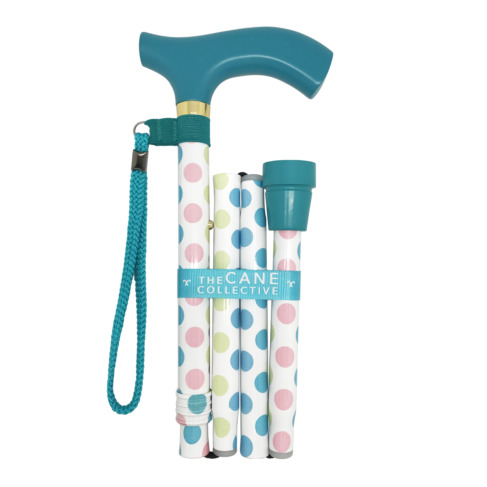 Polkadot Party Cane by The Cane Collective