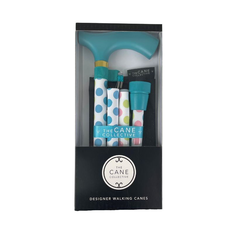 Polkadot Party Cane by The Cane Collective