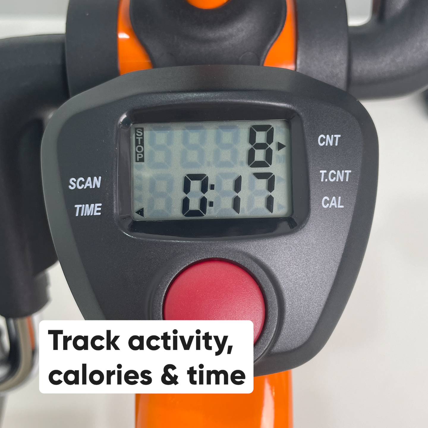 Portable Home Exercise Pedaler With Pedometer