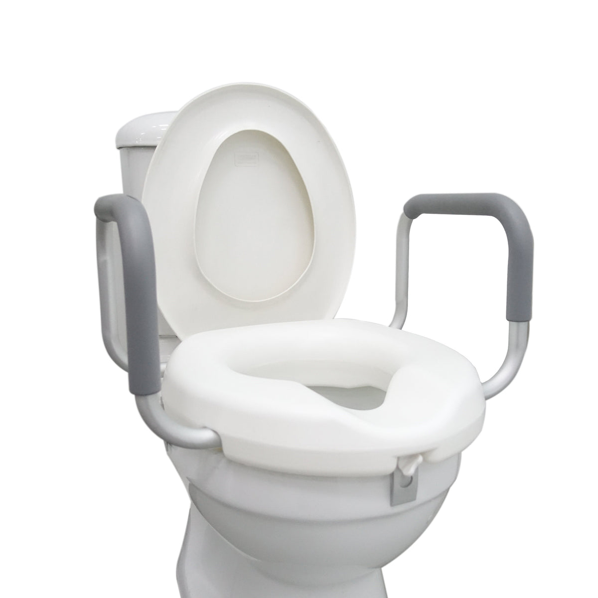 Raised Toilet Seat 3" with Handles