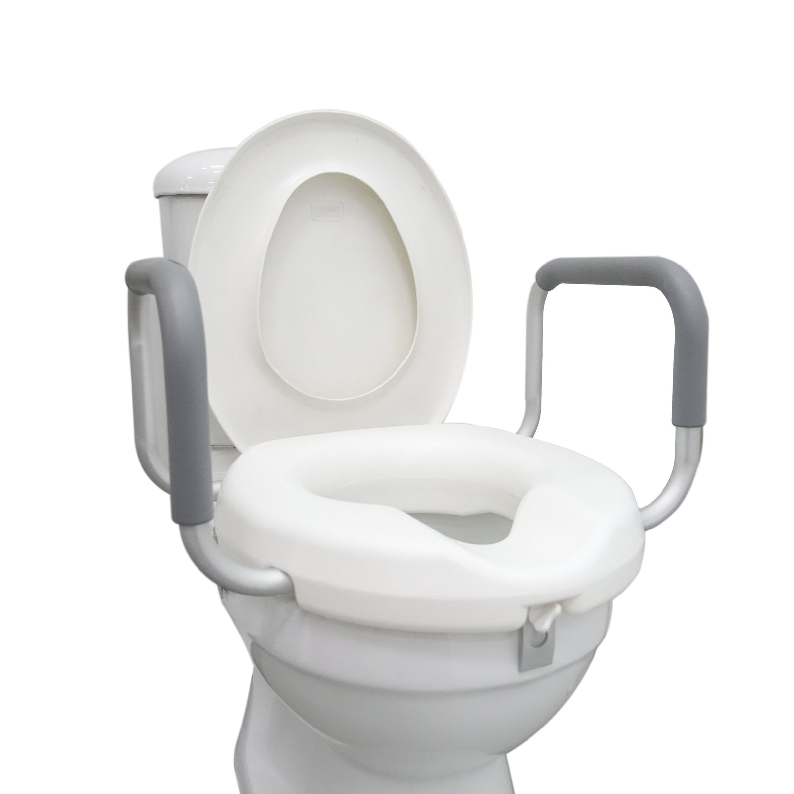 Raised Toilet Seat 3" with Handles