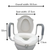 Raised Toilet Seat 3" with Handles