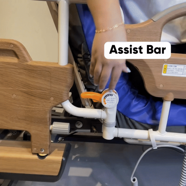 Rakusho Z Series Homecare Bed by Paramount Bed Japan