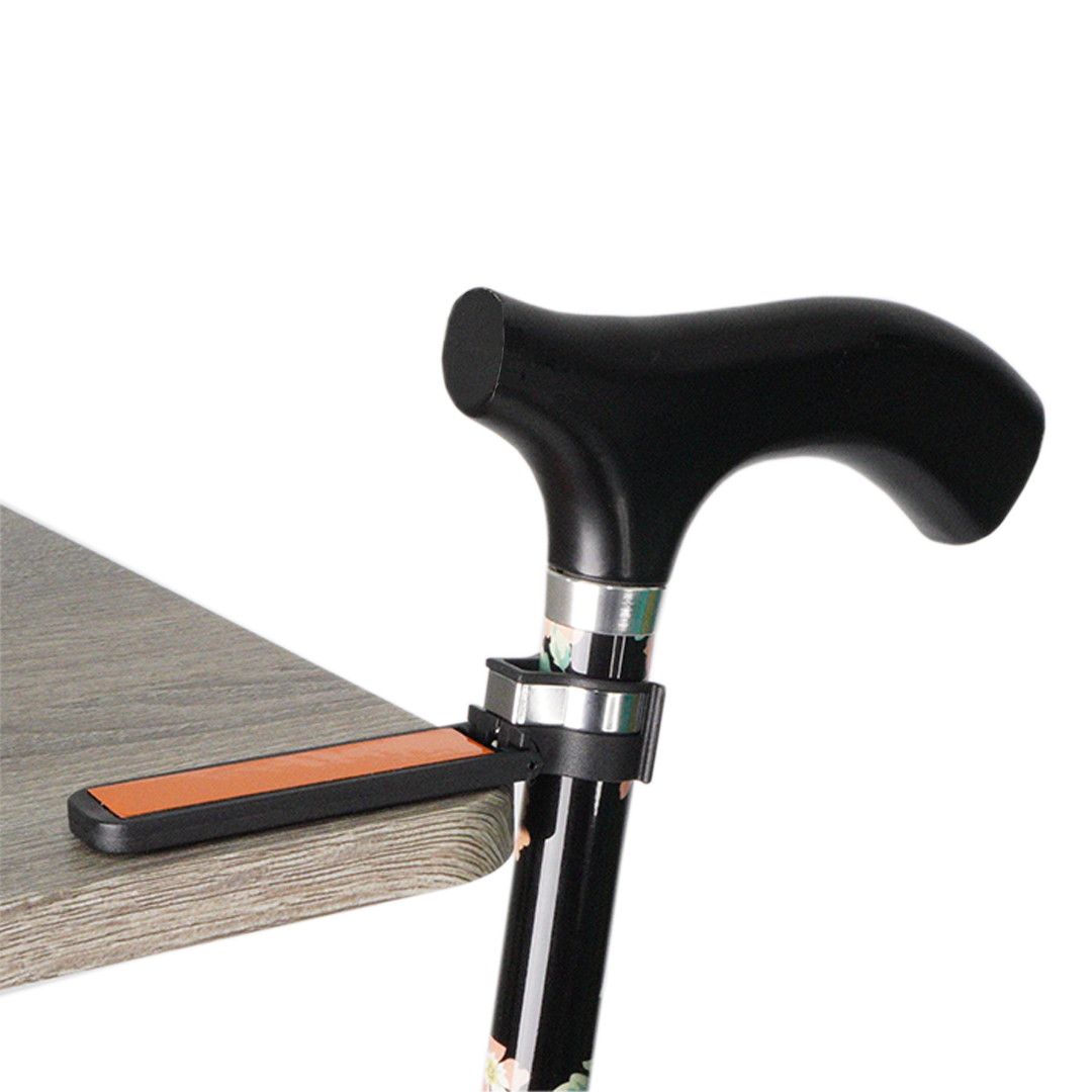 Reflective Clip Cane Holder