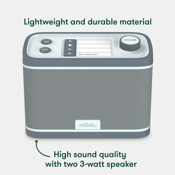 Relish Radio & Music Player Speaker