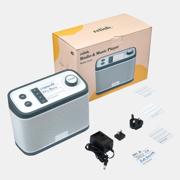 Relish Radio & Music Player Speaker