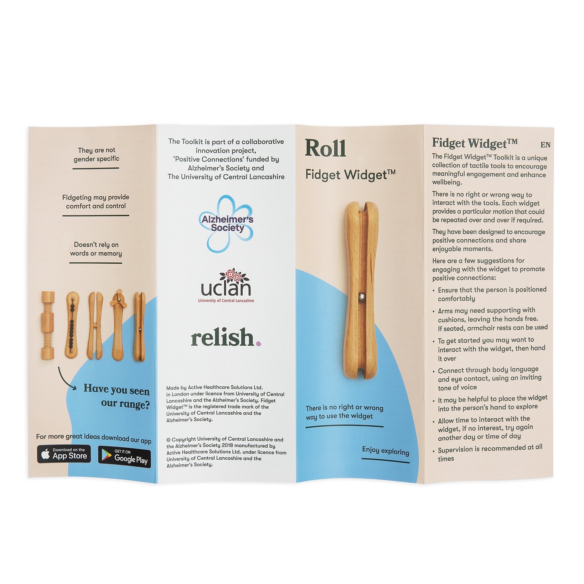 Roll Fidget Widget