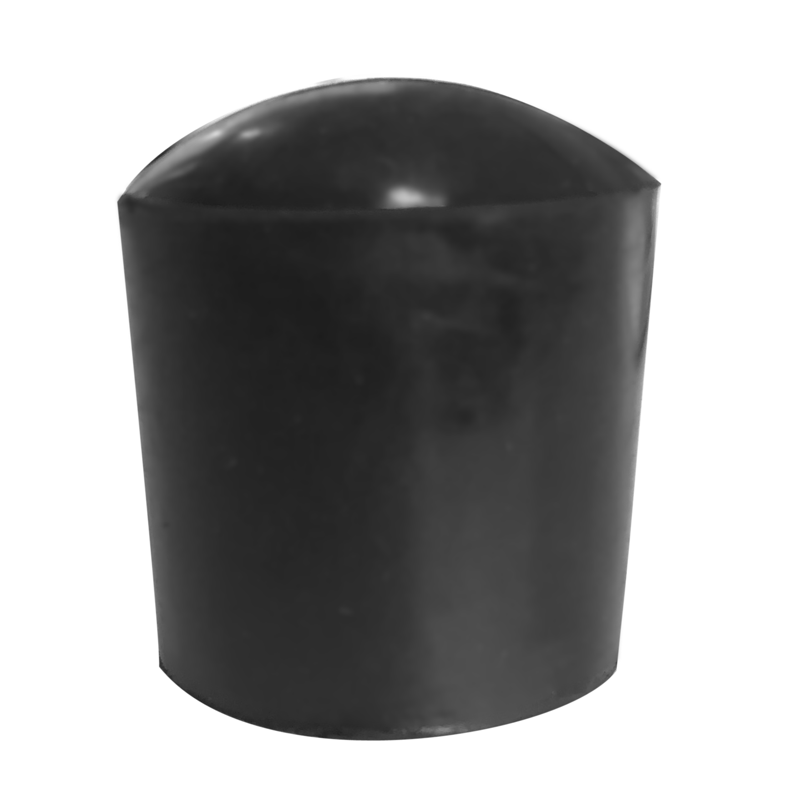 Rubber Seat Cane Tips (Black) by The Cane Collective