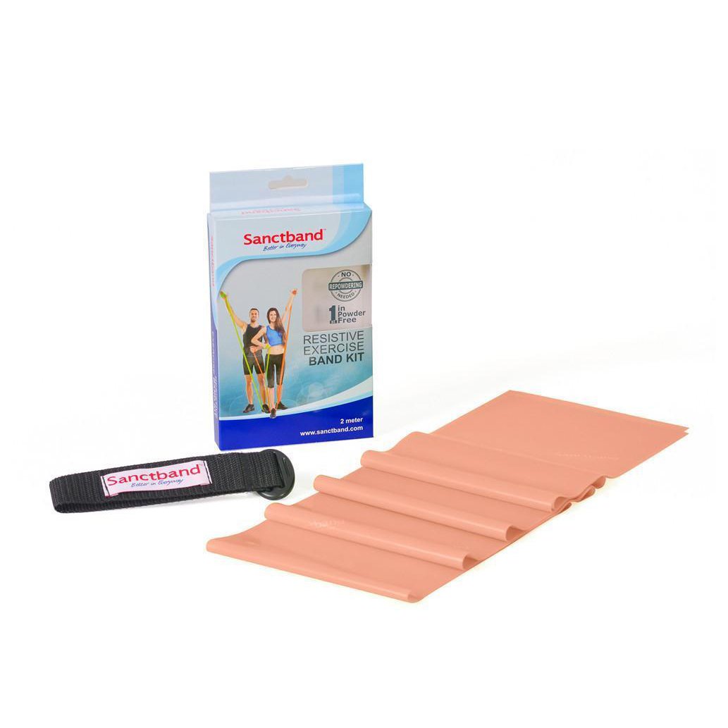 Sanctband Resistive Exercise Bands (2m) Peach
