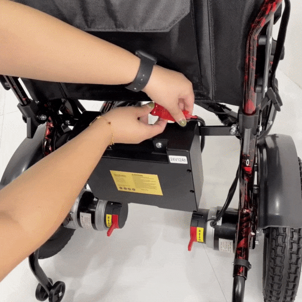 Santa Foldable Power Wheelchair