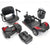 Scout 4-Wheeled Mobility Scooter Red