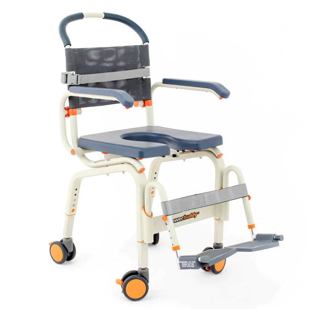 ShowerBuddy Roll-In Buddy Lite Commode