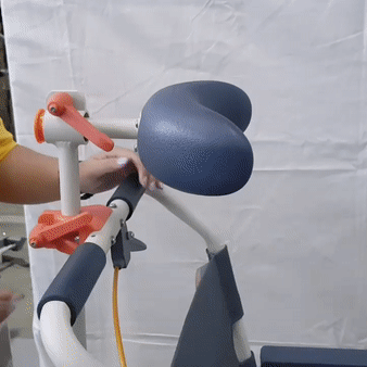 ShowerBuddy Roll-In Buddy Tilt-In-Space Commode