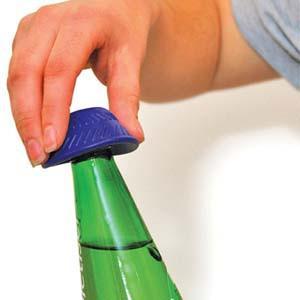 Silicone Bottle Opener Blue