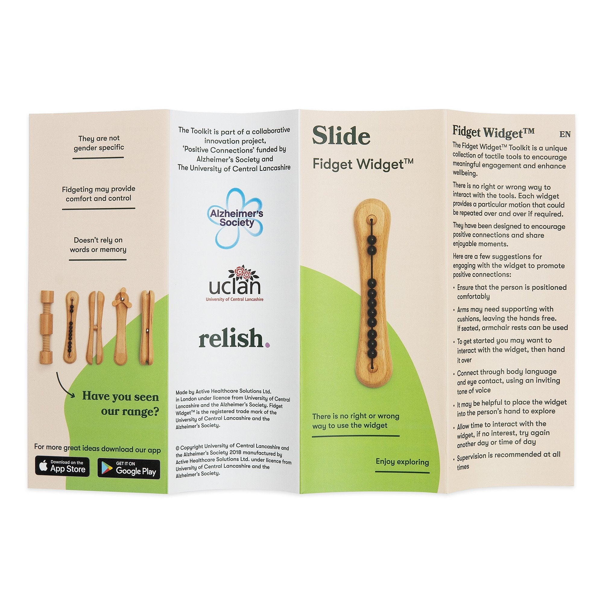 Slide Fidget Widget