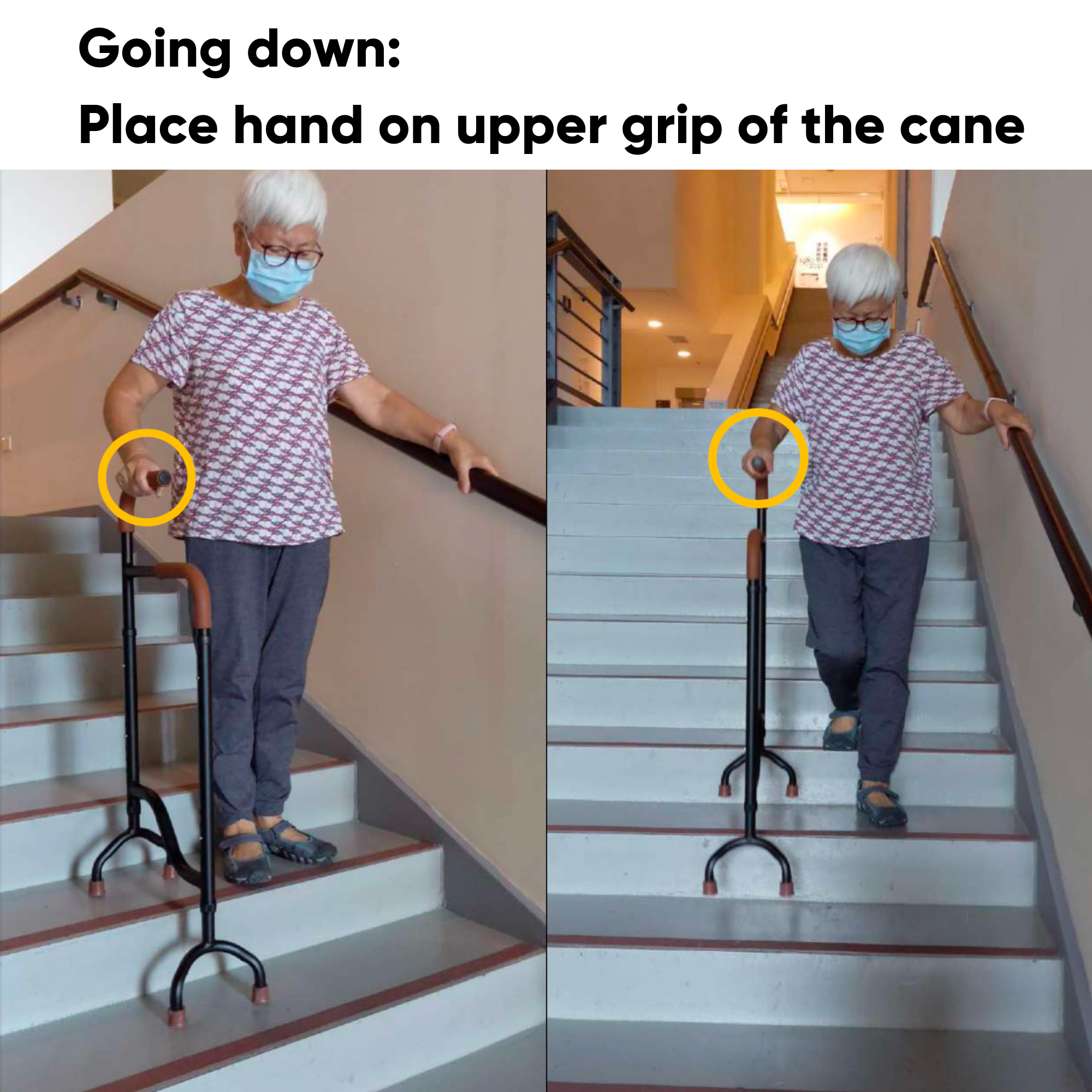 Stair Assist Cane