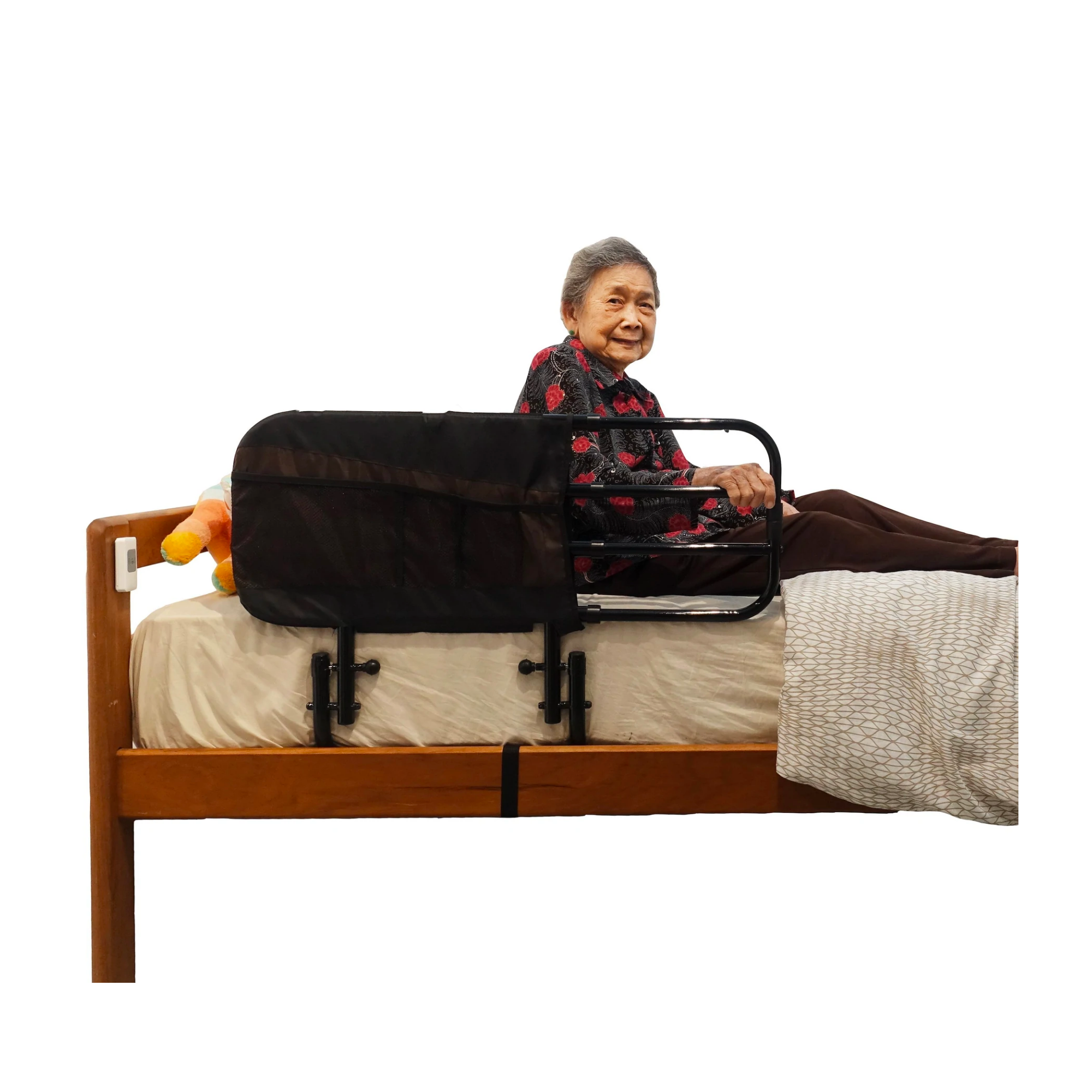 Stander EZ Adjust Bed Rail for Elderly Fall Prevention