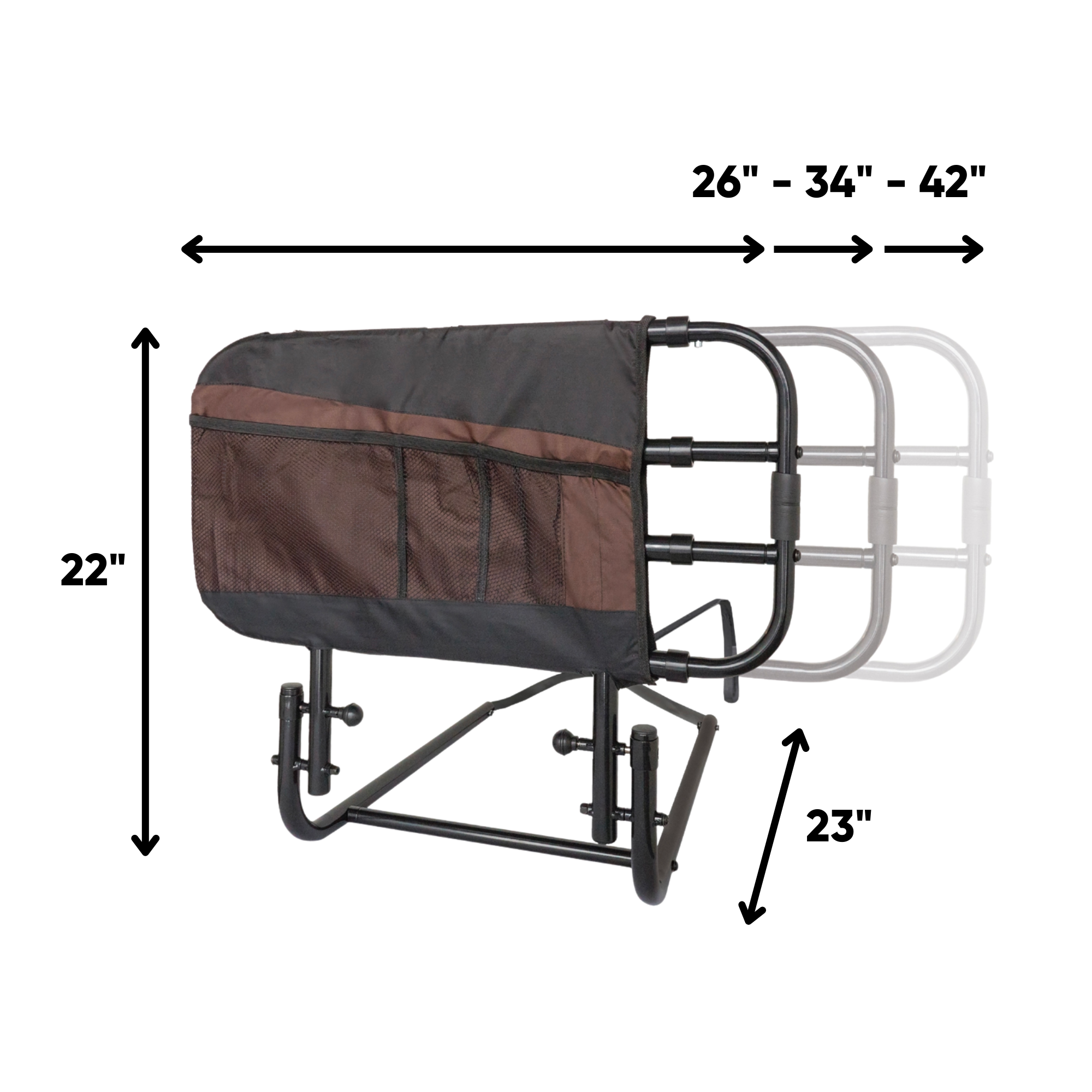 Stander EZ Adjust Bed Rail For Fall Prevention