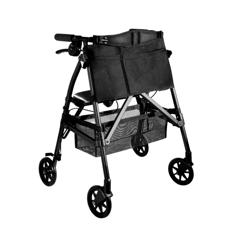 Stander EZ Fold-N-Go Rollator Black Walnut / Mini
