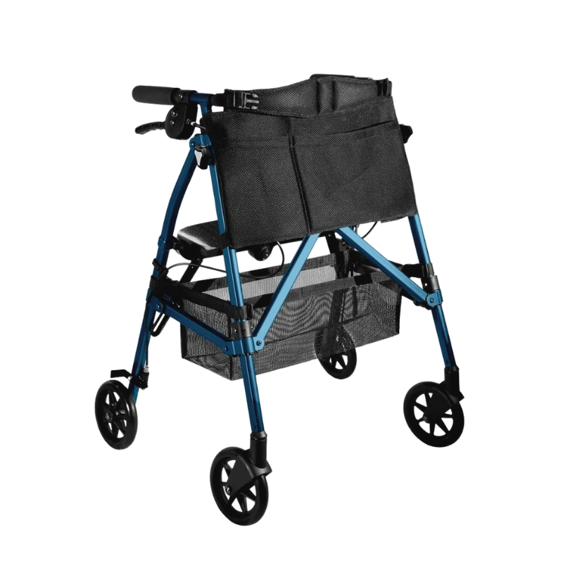 Stander EZ Fold-N-Go Rollator Cobalt Blue / Mini