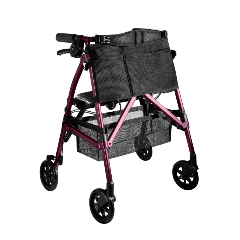 Stander EZ Fold-N-Go Rollator Regal Rose / Mini