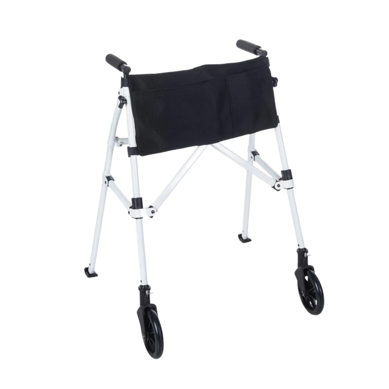 Stander EZ Fold-N-Go Walker Vivid White / None / Standard (fits users 155 - 190 cm)