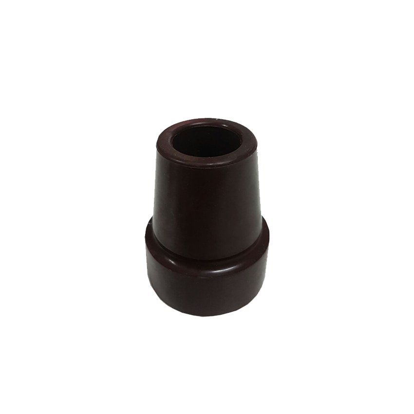 Sturdy Rubber Cane Tips (Coffee) by The Cane Collective