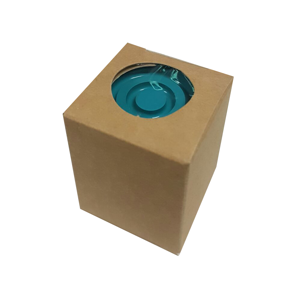 Mobility Sturdy Rubber Cane Tips (Cyan) by The Cane Collective