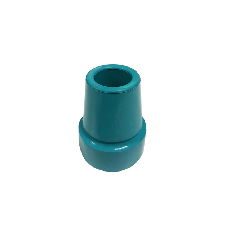 Sturdy Rubber Cane Tips (Cyan) by The Cane Collective