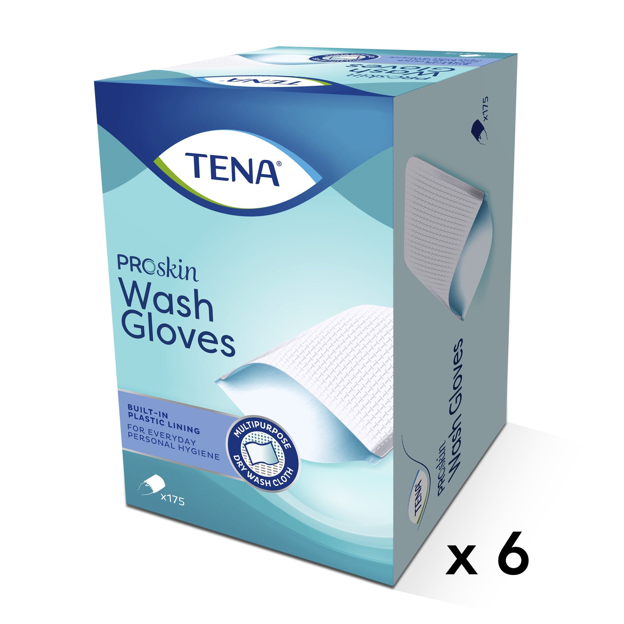 TENA PROskin Wash Gloves 175s