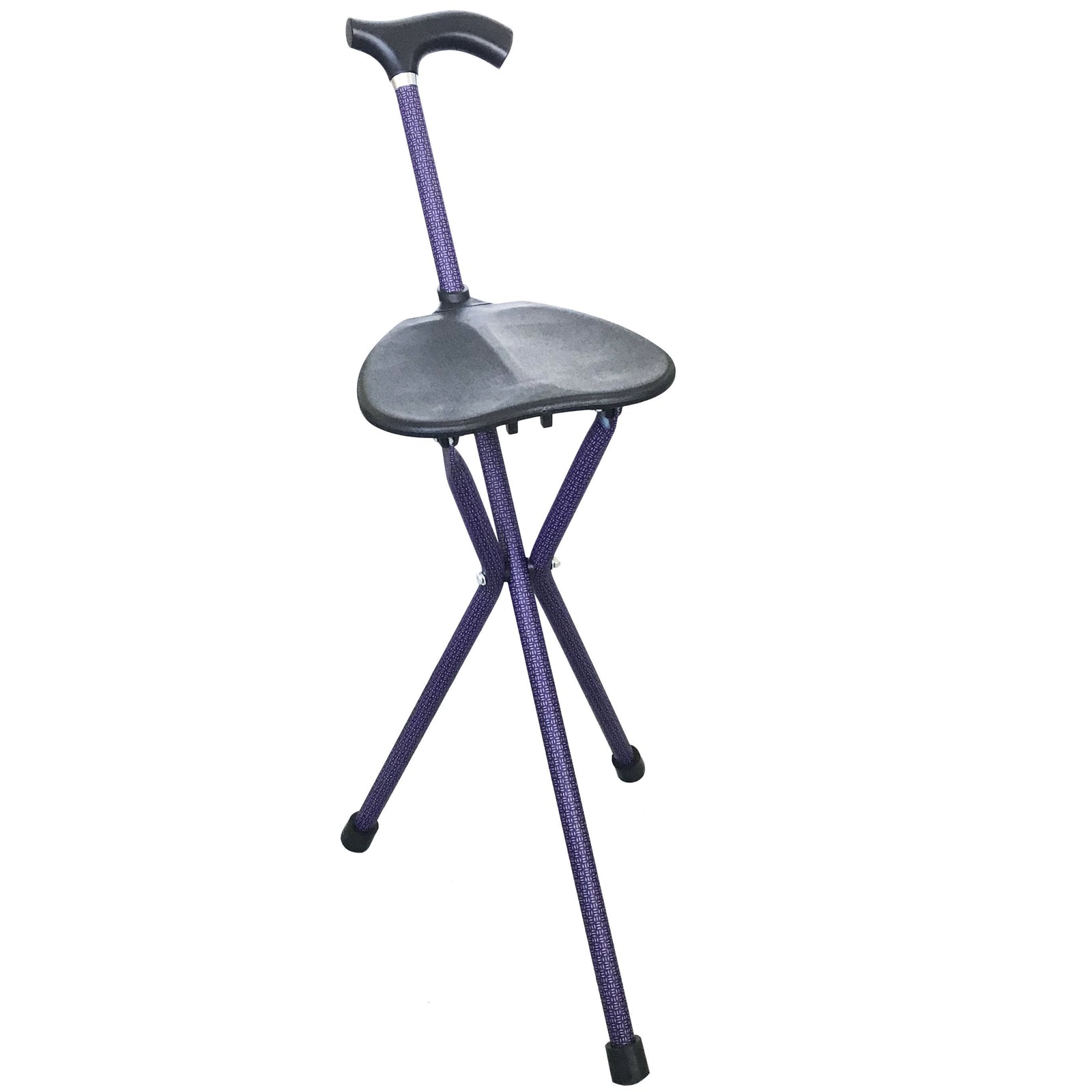 Ultra Violet Folding Seat Cane